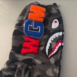 Camouflage Bathing Ape Zip up hoodie